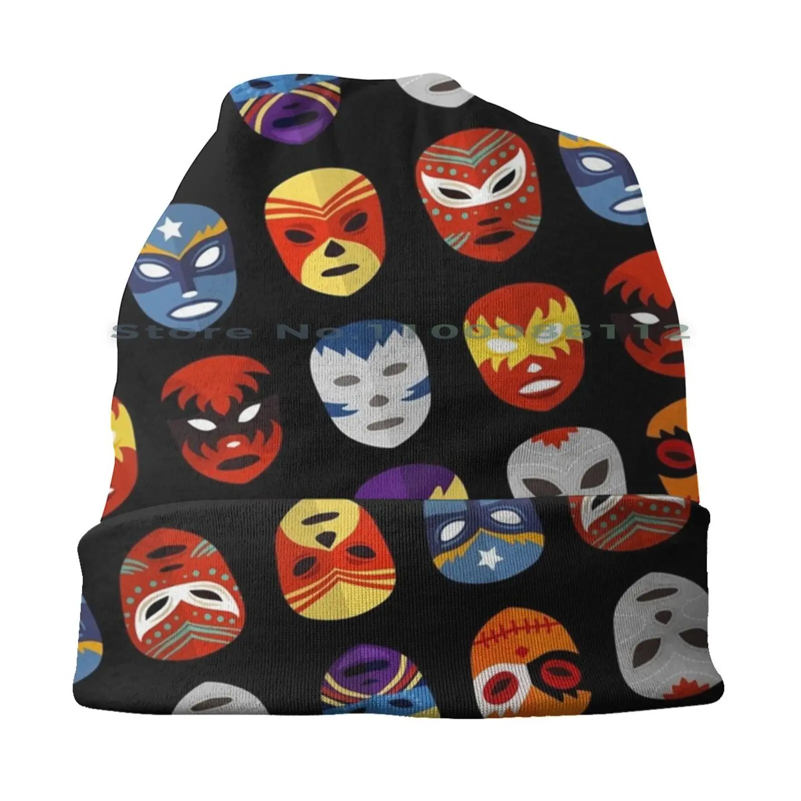 Mexican Wrestler Mask Pattern