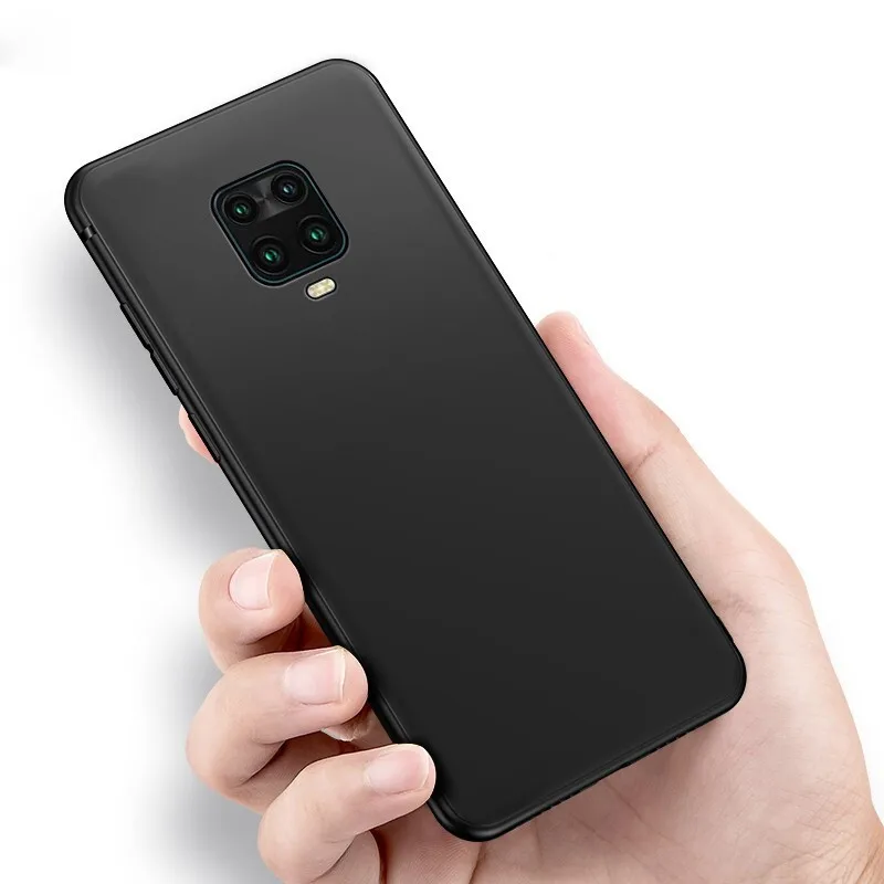 Матовый глянцевый силиконовый чехол из ТПУ для Xiaomi Redmi Note 9s 9 Pro Max бампер задняя