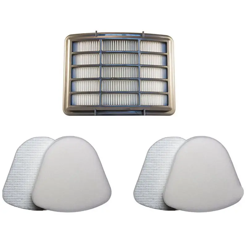 

5-Piece Vacuum Cleaner Filter HEPA Filter Set Suitable for Shark NV350, NV351, NV352, NV355, NV356E, Spare Filter Set