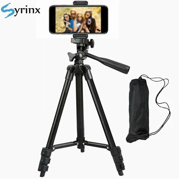 

Aluminium Adjustable Tripod Holder Mount Holder Clip for Live Phone Stand for Canon Camera for iPhone XR XS for Youtube Support