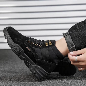 

sport cuero fashion causal home leisure black canvas shoes sapato casual sports coturno dress zapatos man slip sapatos leather