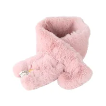 Шарф для детей, г. Осенний плотный мягкий длинный шарф, флисовый винтажный детский зимний теплый шаль для девочки Bufandas Invierno Mujer