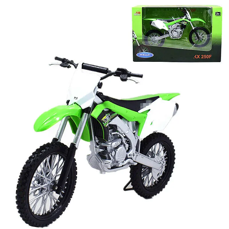

Welly 1:10 KX250F Motorcycle Model Bike Toy New in Box