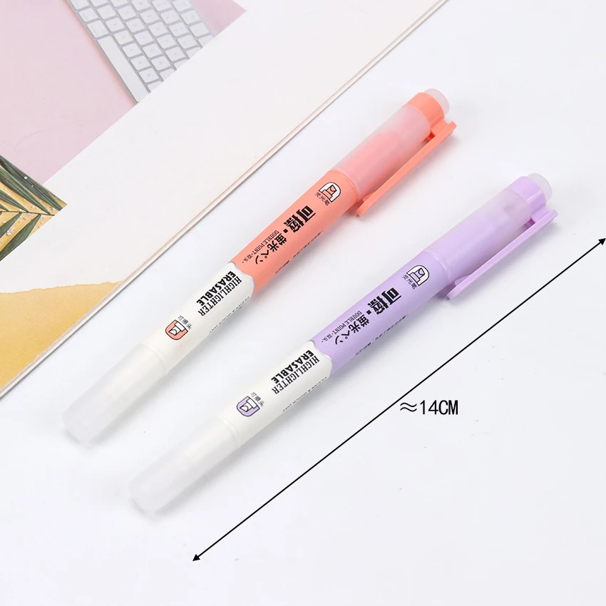 6 шт./компл. конфеты цвета двойной головы стираемый маркер Детские граффити инструмент для маркировки ручка офисные письменные принадлежности