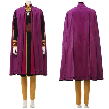 

Princess Anna Elsa Cosplay Costume Anna Dress Outfit Halloween Carnival Cosplay Costume For Girls Women Custom Made