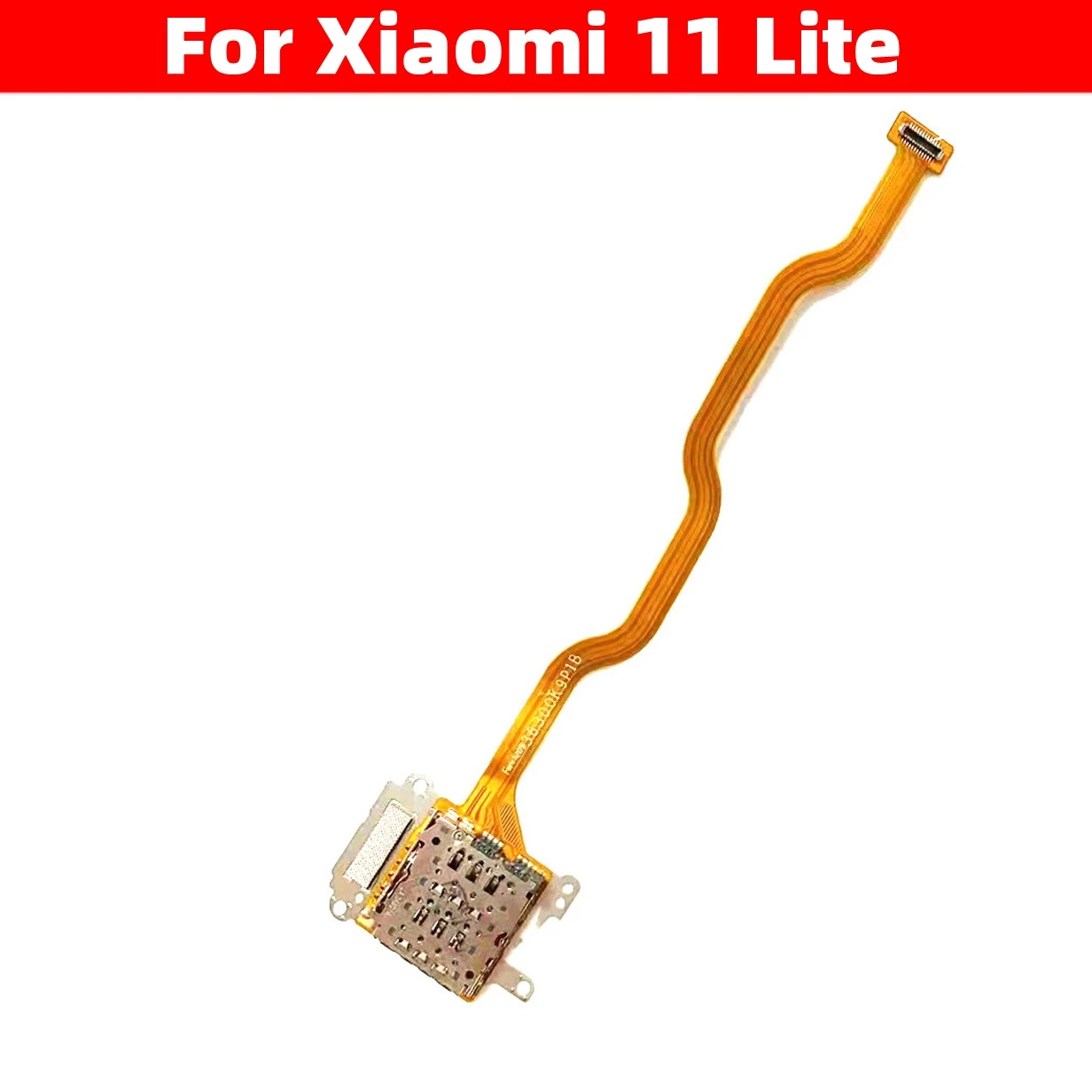

Гибкий кабель для Xiaomi Mi 11 Lite, 4G, устройство для чтения Sim-карт