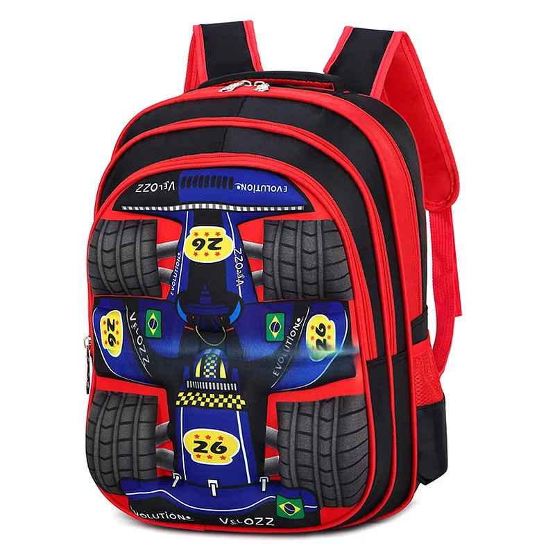 

CHILDREN'S School Bags Car School Bag Race Car Children Backpack Schoolbag Hard Case