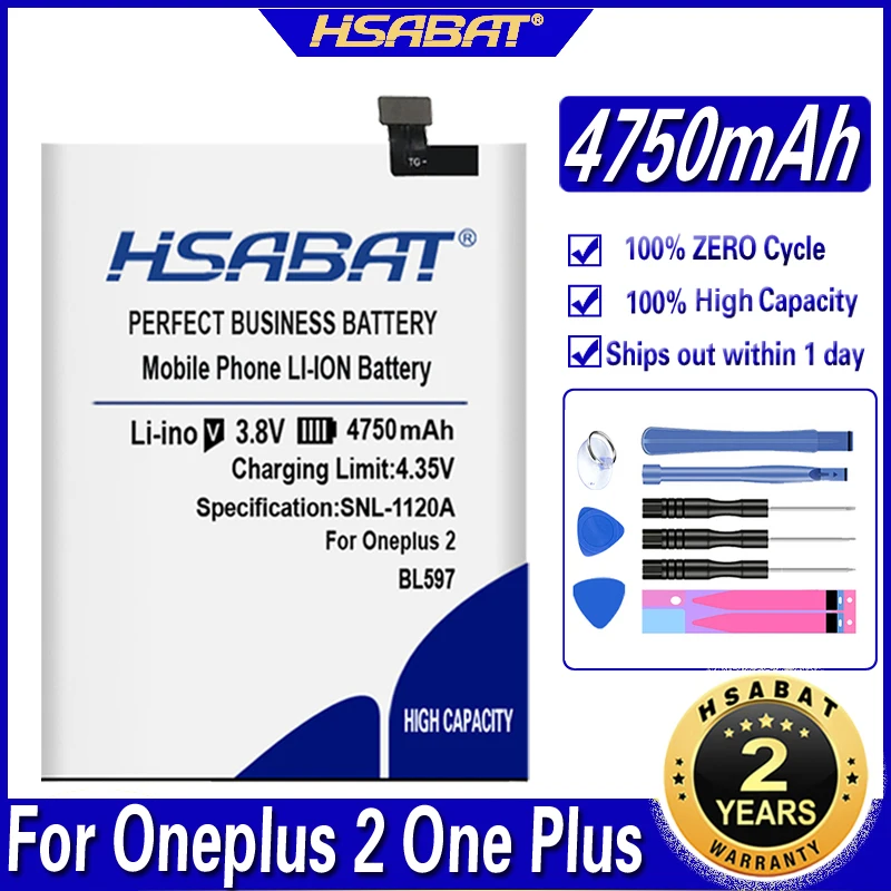 Аккумулятор HSABAT BLP633 BLP637 BLP571 BLP597 BLP613 BLP607 BLP657 BLP685 для Oneplus 1 + one Plus 2 3 5 6 6T X 3T