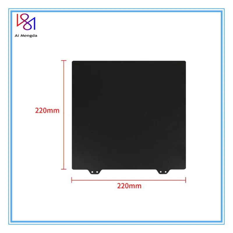 Детали для 3D принтера двусторонний текстурированный пружинный стальной лист Pei с