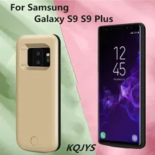 KQJYS портативный внешний аккумулятор задняя крышка зарядное устройство для samsung Galaxy S9 S9 Plus внешний резервный внешний аккумулятор чехол для батареи