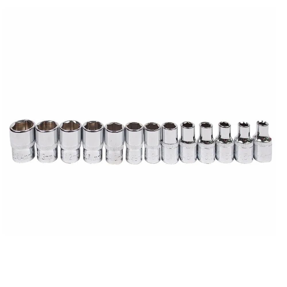 46 Pcs/set Carbon Steel Combination Tool Set Wrench Batch Head Ratchet Pawl Socket Spanner Screwdriver Household Car Repair Tool