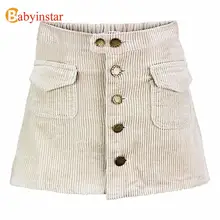 Best Offers Babyinstar Fashion Corduroy Casual Skirts for Girls Button DesignHip Skirt Kid's Outfits Toddler Skirt Baby Girls Clothing Best Offers Babyinstar Fashion Corduroy Casual Skirts for Girls Button DesignHip Skirt Kid's Outfits Toddler Skirt Baby Girls Clothing