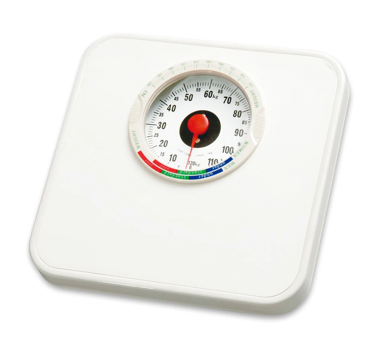 

Lelife Double Dial Hotel Room Scale Fitness Room Spring Health Scale Mini Weight Scale