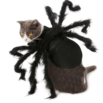 

Spider Dog Costume Halloween Spider Pet Costumes Outfit Apparel Furry Spider Legs