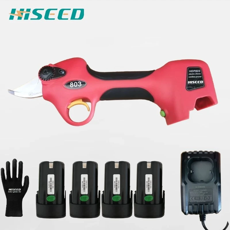 Садовые ножницы HISEED 803 беспроводные Электрические садовые с литиевым