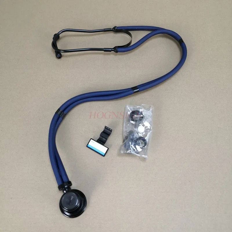 Portable stethoscope storage box blue Stethoscope double-sided stethoscope child pediatric double-sided