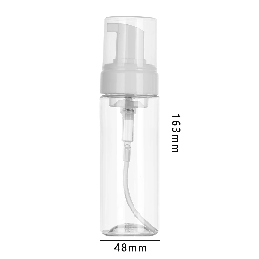 150ml 1 шт. прозрачная пластиковая бутылка для жидкого мыла жидкий дозатор мыла и шампуня душ антибактериальный гель для рук насос контейнер домашние Принадлежности для ванной - Цвет: 150ml