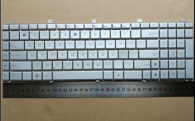 US новая клавиатура для ноутбука ASUS N55S N55 N55SL N55SF N55XI263SF серебристая | Компьютеры и