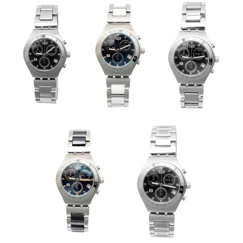 17 мм керамический со стальным ремешком для часов Swatch band специальный конец ремешки для часов браслет и инструмент