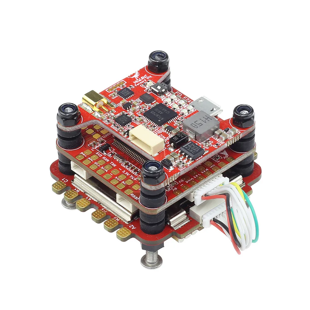 Сборные игрушки части веселый робот HGLRC FD765-VTX F7 FC L431 65A BLHeli_32 4в1 VTX 3-6S стек дети подарок на день рождения