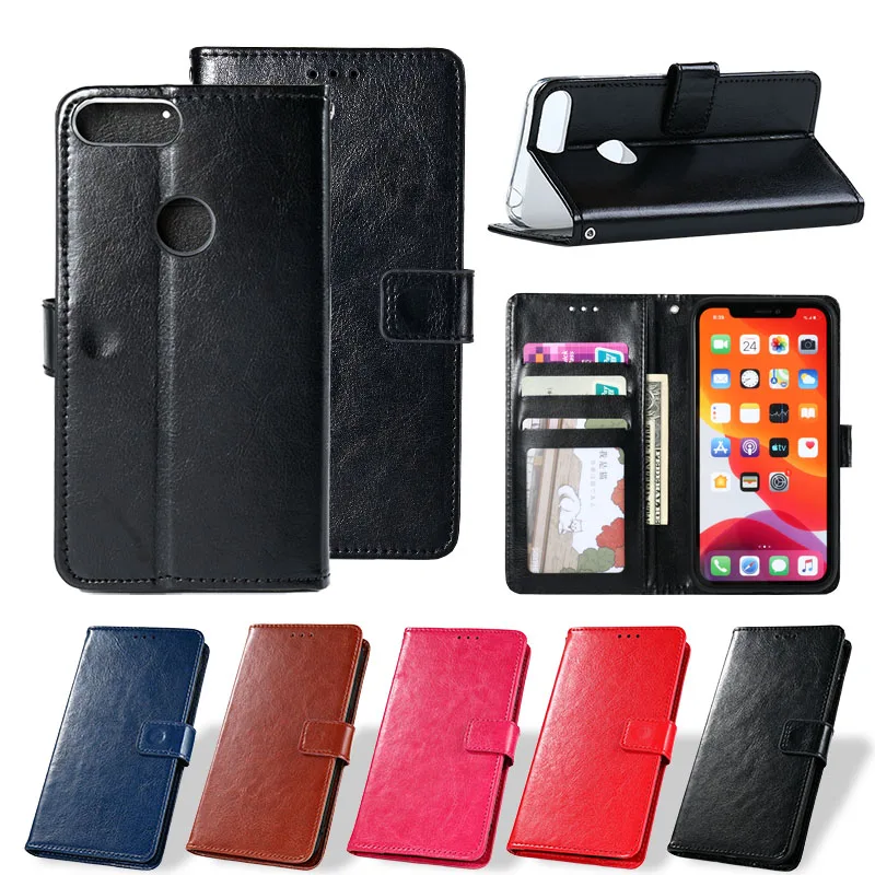 

Flip PU Leather Case For Alcatel 1 1C 1S 2019 A3 3C 3L 3V 3X 5 5V Case Cover Idol 4S Pixi 4 Plus Power Pop 3 Shine Lite Bumper