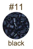 011 225 цветов# L Yantjouet 2,6 мм Мини бисер 2000 шт./кор. Хама бусины perler легко хранить для детей железные бусины высокого качества - Цвет: 011