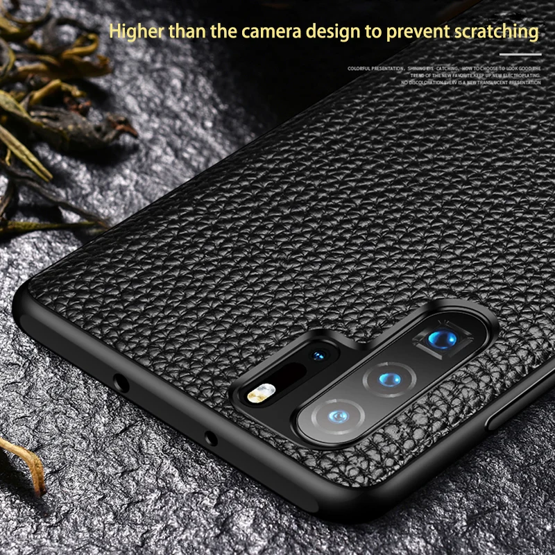 Чехол для телефона для huawei P20 P30 Коврики 9 10 20 Pro lite чехол nova3 3i Y9 P samrt Litchi текстура чехол для Honor 8X max 9X10 20 lite