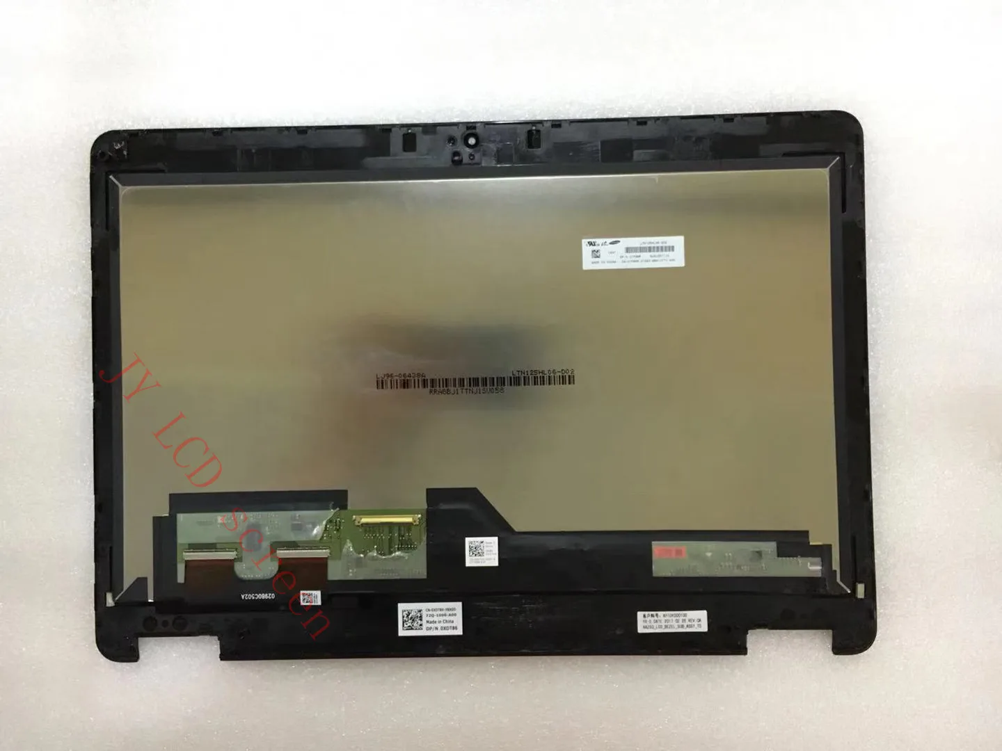 

12.5" LTN125HL06 LP125WF1 SP G4 1920*1080 Good working For DELL Latitude E7270 Touch LCD screen assembly with Frame