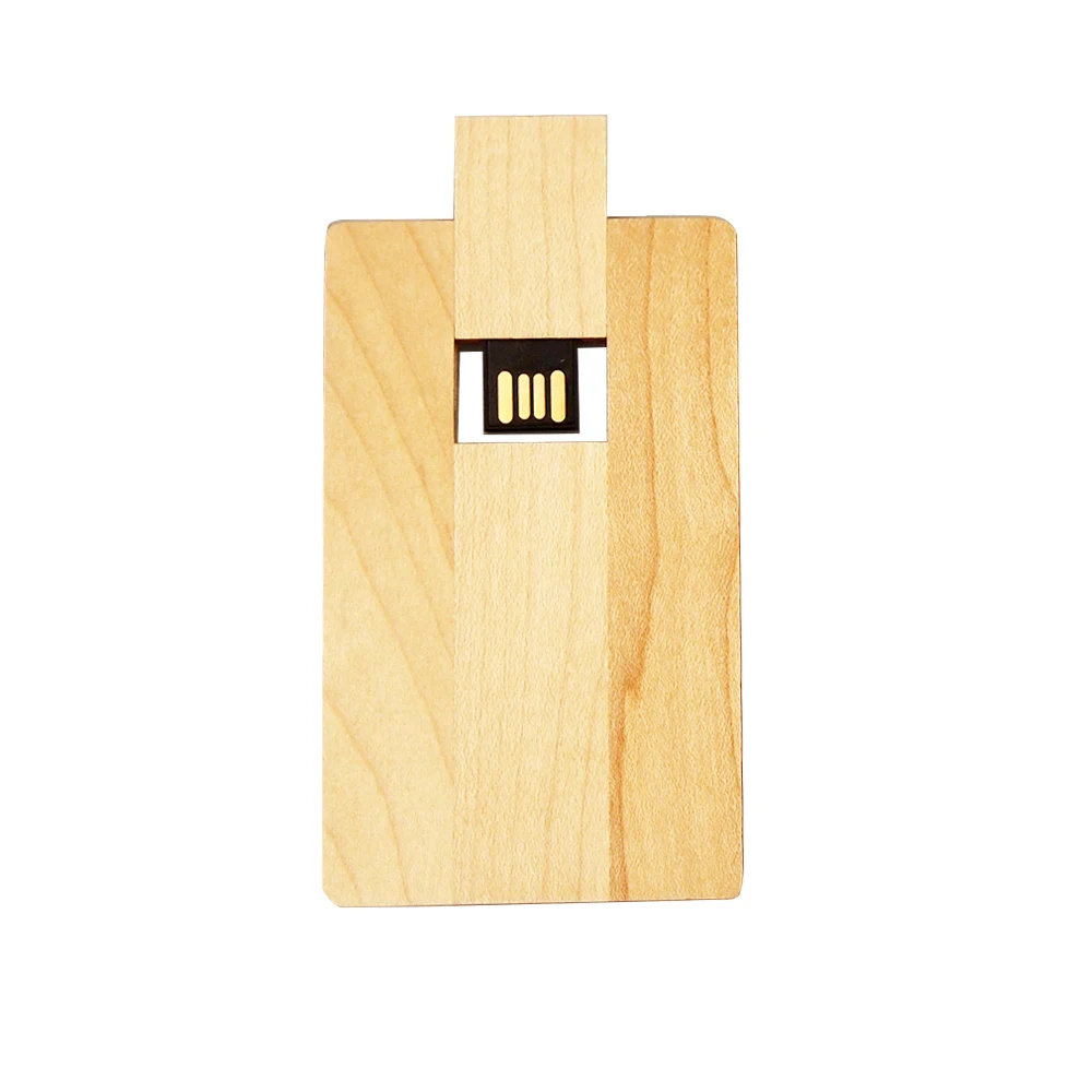 Maple USB Drive Деревянная открытка ручка 8 Гб оперативной памяти, 16 Гб встроенной памяти, на флэшке, 32 GB Usb флэш-накопитель 64 Гб Usb флеш-накопитель для фотографии подарок(в случае, когда стоимость составляет более 10 шт./набор, логотип - Цвет: Maple USB Drive