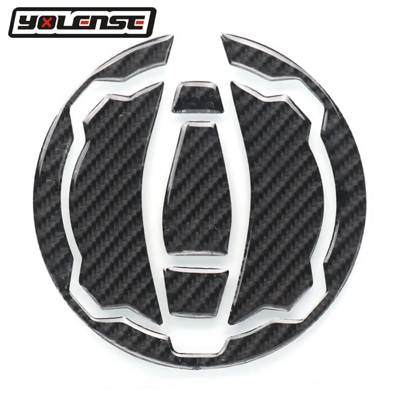 Углеродное волокно масляный газ топливный бак крышка бака Pad Tankpad наклейка для KAWASAKI Z650 Z900 Z 650 900 Versys X300 Ninja650 Ninja 650 - Цвет: A