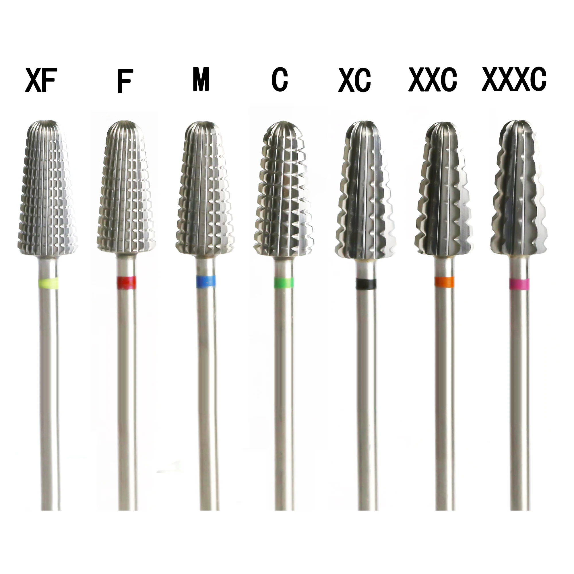 

High Quality Volcano Bit(Fastest Remove Acrylics&Gels)-One directional(for Right Hand use only)- Carbide Nail Drill Bit