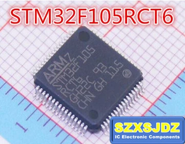 5 шт. STM32F105RCT6 QFP64 STM32F105 LQFP64 ARM совершенно аппарат не Привязанный к оператору сотовой связи