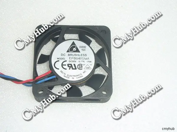 Для DELTA ELECTRONICS EFB0405MA F00 DC05V 0.15A 4010 4 см 40 мм 40x40x10 мм 3pin Вентилятор охлаждения