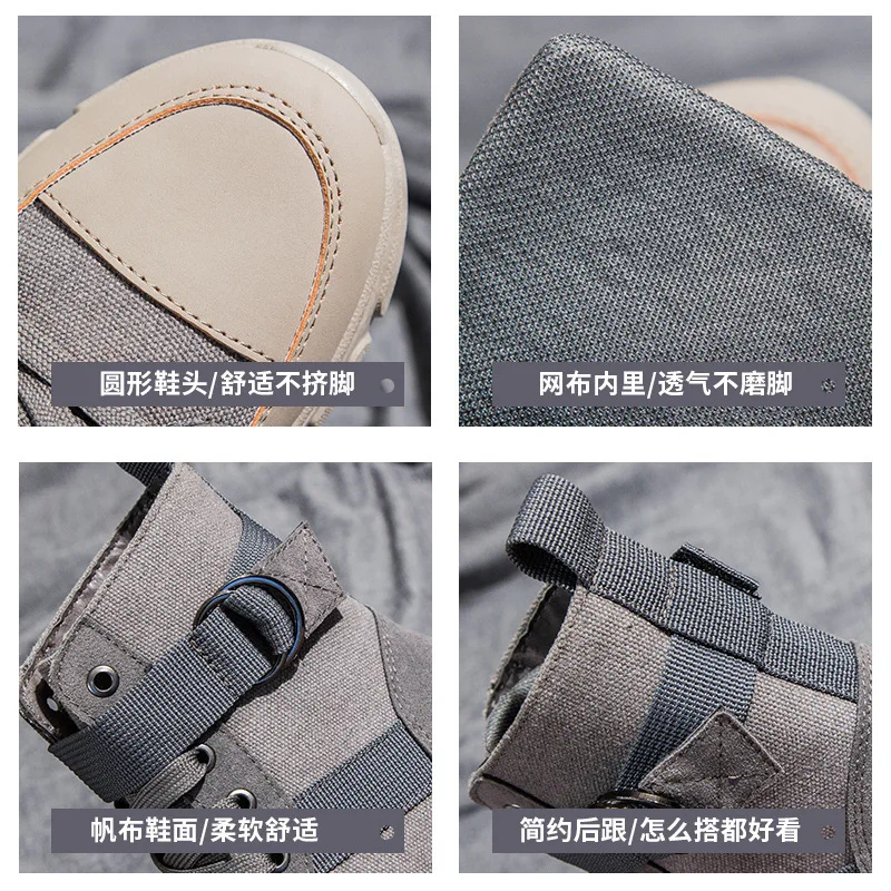 

2019 Autumn And Winter New Style Short Boots Korean-style Versatile British Style nv pi xue Casual Hight-top WOMEN'S Boots Fashi