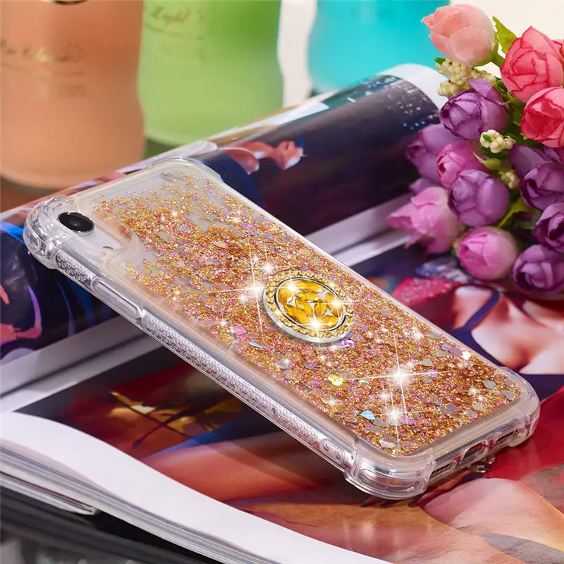 Для samsung Galaxy S5 S6 Edge S7 Edge S8 Plus S9 Plus S10 Plus S10E чехол для телефона высококачественный мягкий ТПУ жидкий блестящий чехол s
