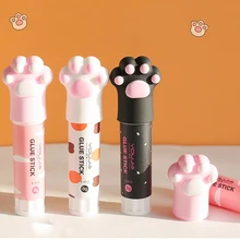 

Cat Claw Shape Solid Glue Stick Strong Adhesives Glue Stick Student StationeryAA