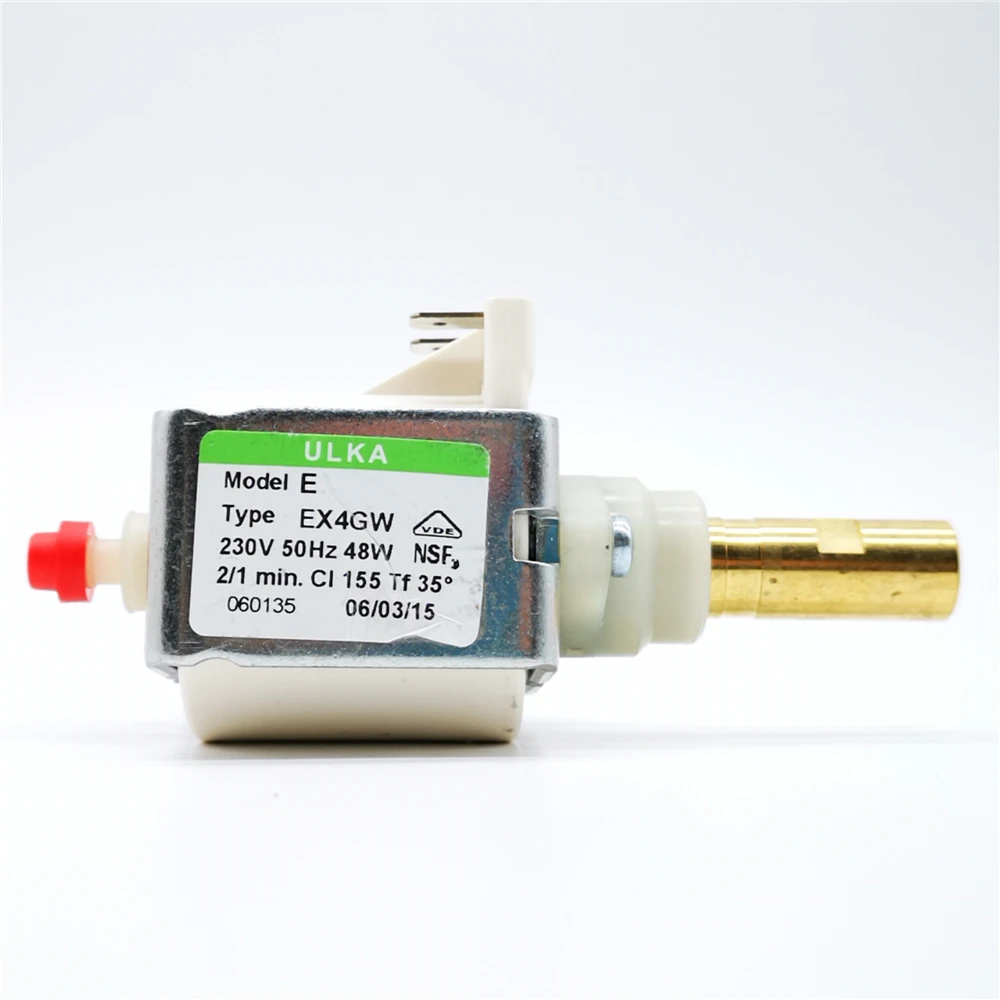 Абсолютно и электромагнитный насос ULKA EX4GM 230 В, 220 В, 48 Вт, 50 Гц, электромагнитный насос, насос для кофемашины, 450cc/мин