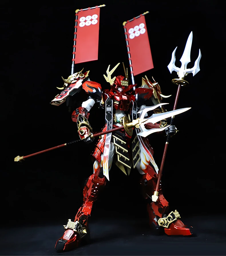 Фигурка Devil Hunter DH DH-02 DH02/DH-01 1/100 красный муша Санада Yukimura Gundamer металлическая сборка полная модель