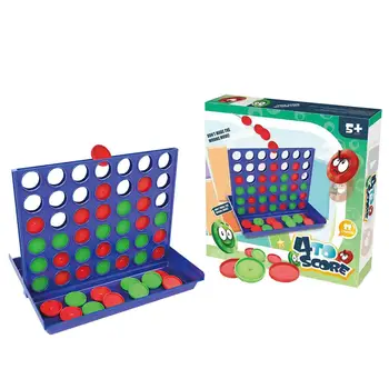 

Connect 4 In A Line Board Game Foldable Children's Educational Toys For Children Sports Entertainment Gifts