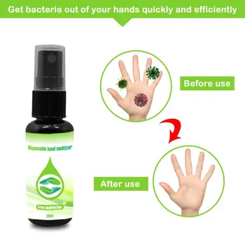 

30ml Antibacterial Hand Sanitizer Waterless Liquid Soap Disposable No Clean Hand Health Cleaner Household Disinfection hot TXTB1