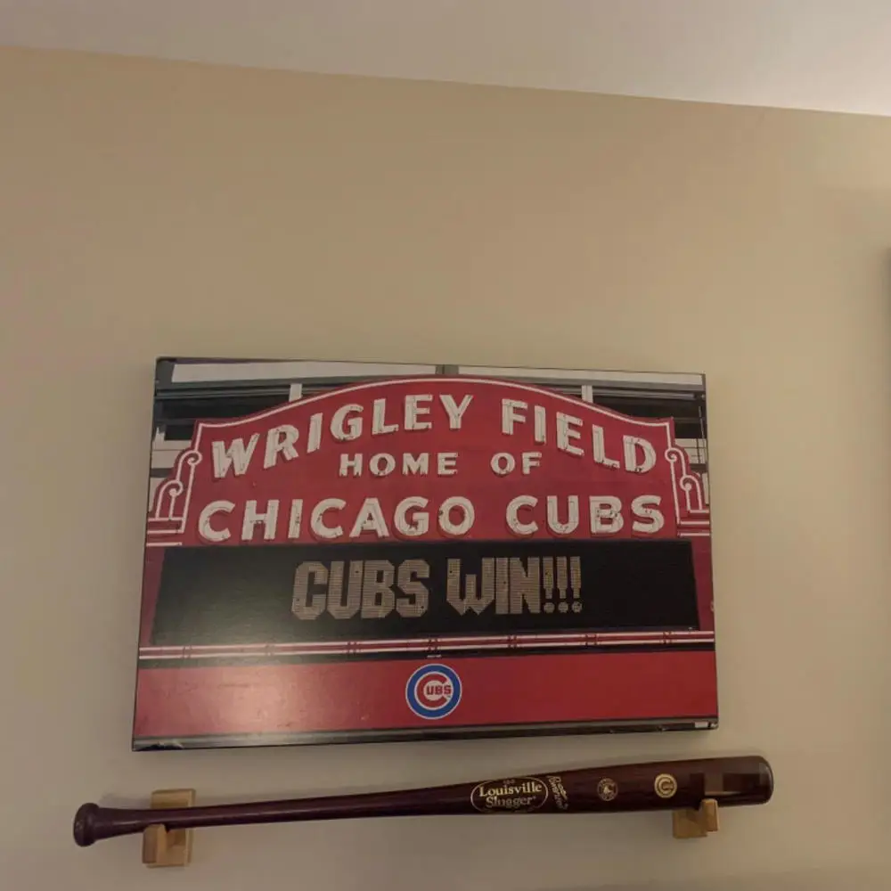 Baseball,Support mural pour battes de Baseball,support mural en feutre ...