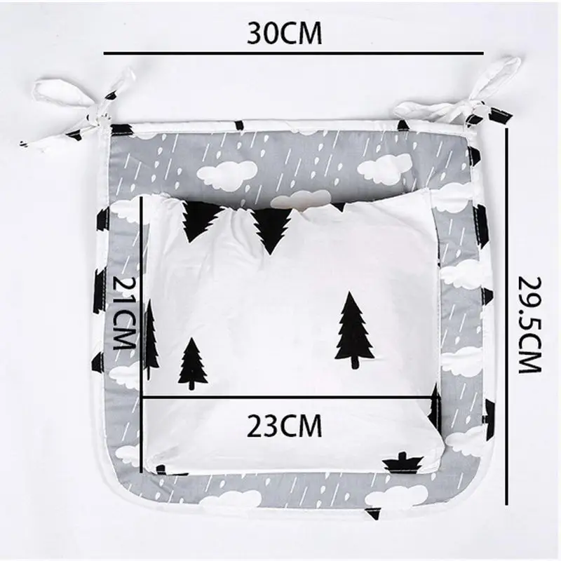 Детские подвесные органайзеры кровать колыбель подвесная многофункциональная сумка для хранения S7JN