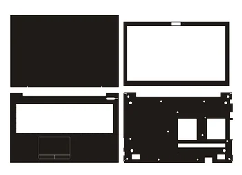 

Laptop Sticker Skin Decal Carbon fiber Leather Cover Protector for Sony VAIO F15 vjf157f11t 15.6"