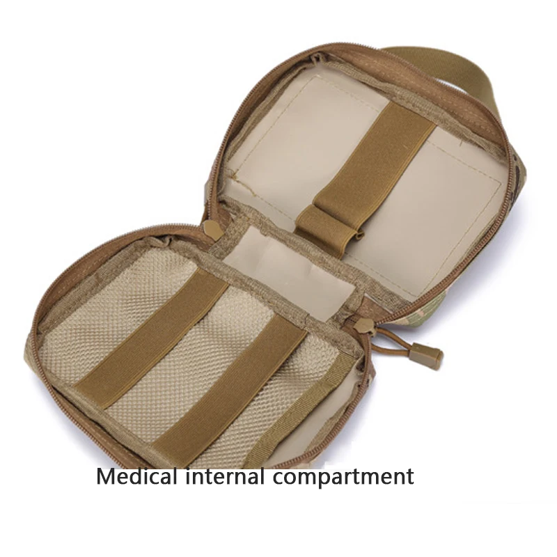 Outdoor Camping First Aid kit Tactical Medical Portable Military Hike Medicine Package Emergency Oxford Cloth Waist Pack