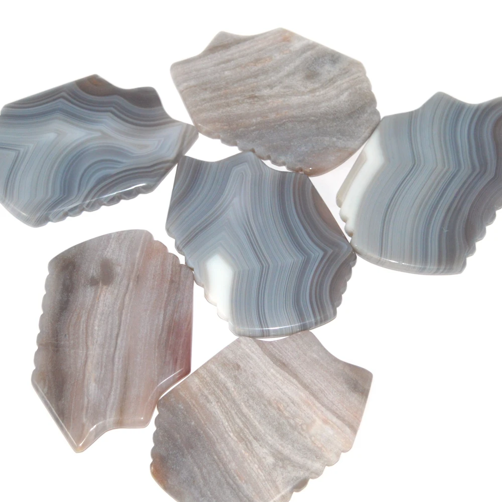 Инструменты Agate Gua Sha инструменты для массажа из натурального нефрита похудения