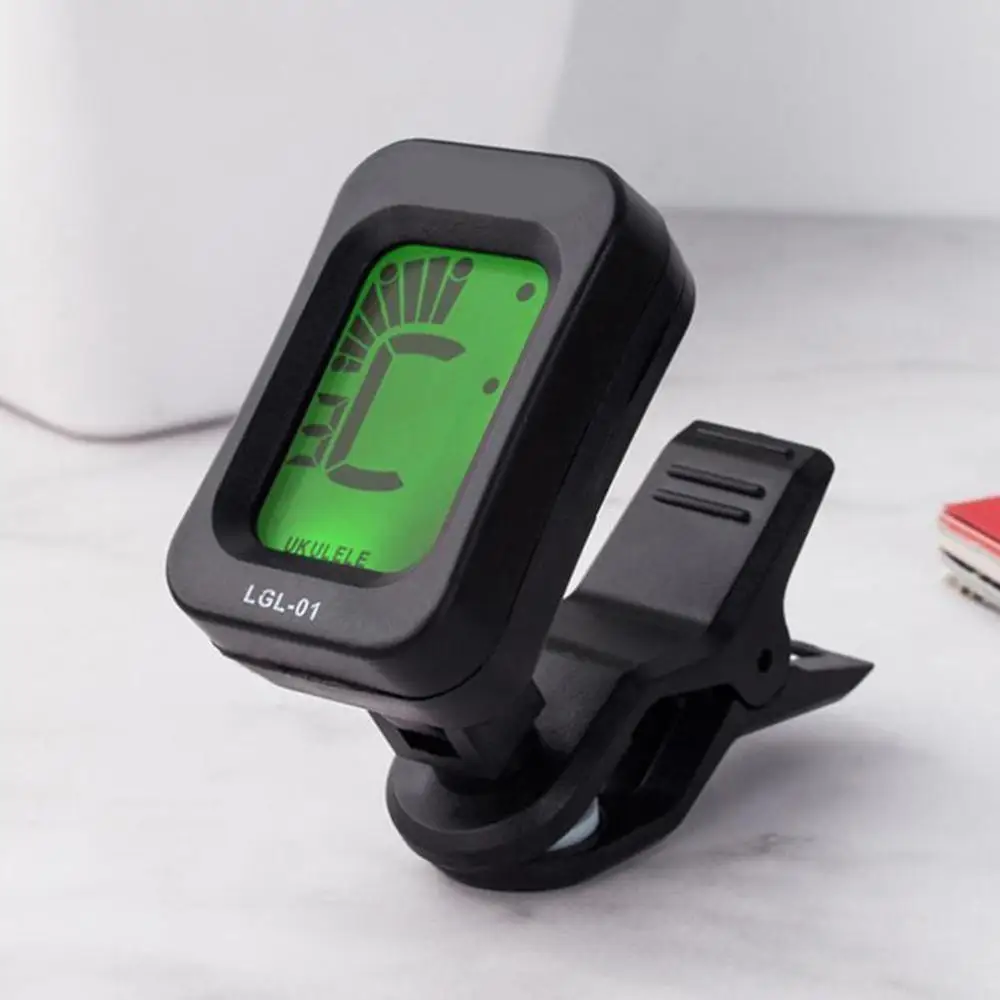AT-101 AT-01A Digital Clip-on Electric Guitar Tuner Foldable Rotating Clip High Sensitivity Ukulele Parts &amp Accessories | Спорт и