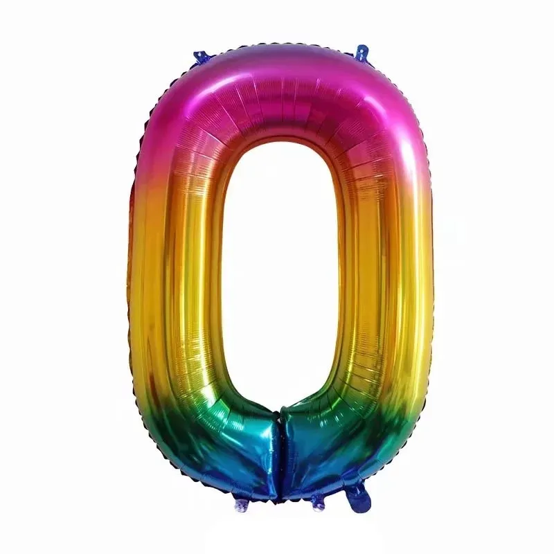 1 шт./лот, большие трехслойные воздушные шары в виде торта ко дню рождения, алюминиевый воздушный шар из фольги, воздушный шар с принтом на день рождения, детский фольгированный шар на день рождения