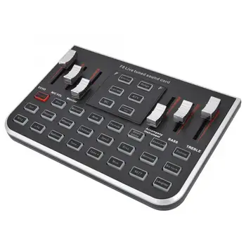 

microfone accessories Portable Live Sound Card Mobile Phone Live Broadcast Karaoke Voice Changer Accompaniment Cable pie de