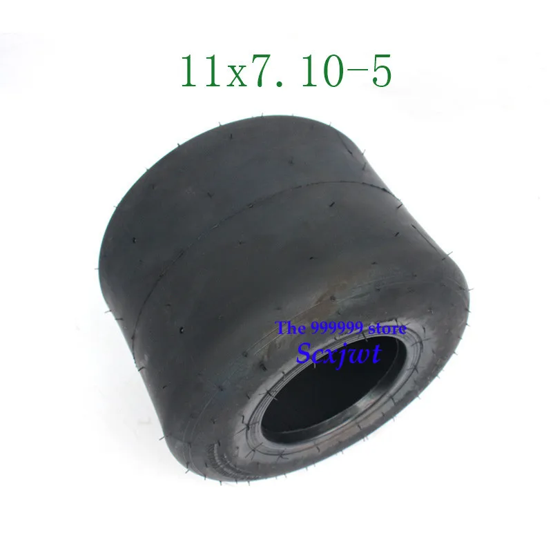Lightning shipping 11x7. 10-5 шина для 168 Go Kart 5 10-дюймовые шины задние шины фитинг для Drift колеса