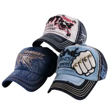 Лучшее качество! Бейсболка для женщин и мужчин, дизайн, хлопковая винтажная Спортивная Кепка с вышивкой